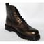 BOTTINES FEMME "Bronx" CUIR NOIR & STRASS MODE T 39 NEUVES Noir NOIR ... BOTTINES FEMME