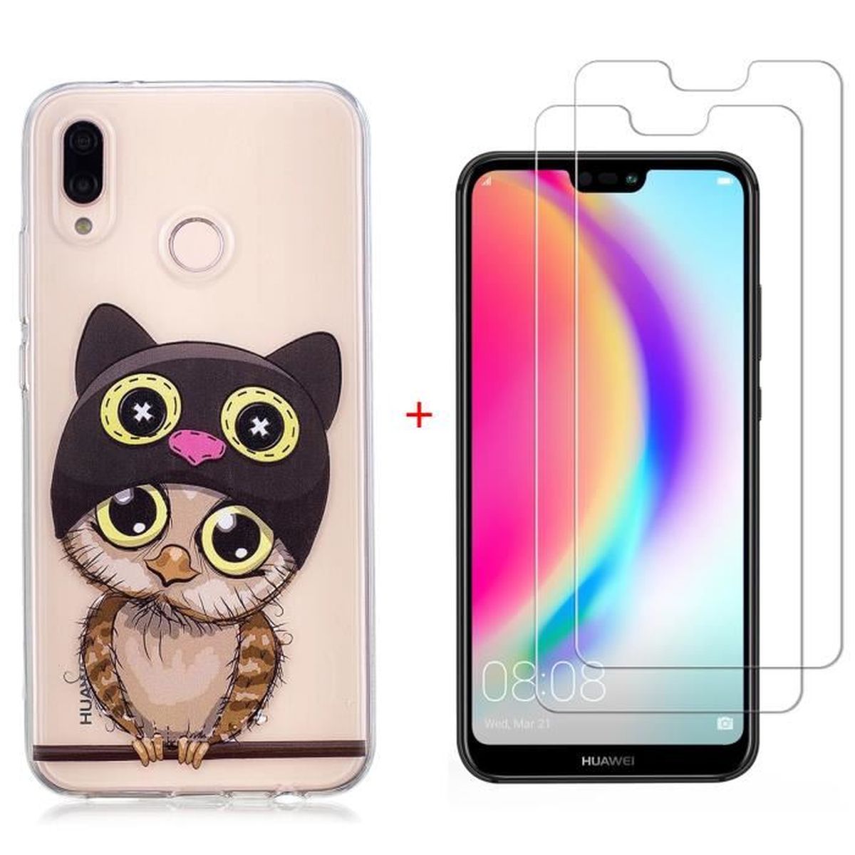 coque huawei p20 pack