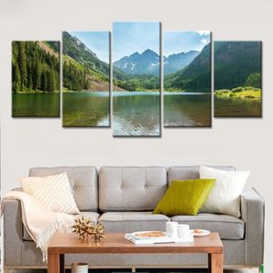 Tableau Toile Paysage Montagne Achat Vente Pas Cher