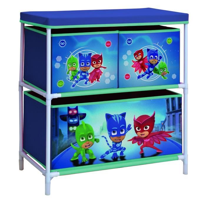 PJ MASKS Etagère 3 Casiers