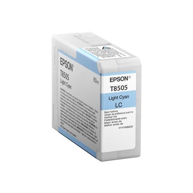 EPSON Pack de 1 Cartouche d'encre T850800 UltraChrome HD - Noir - 80ml