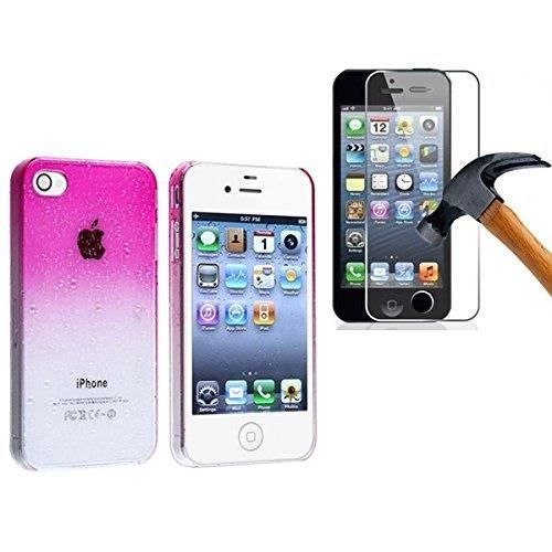 coque iphone 5 rose verre trempe coque iphone 5 rose verre trempe