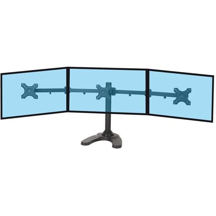 Support de bureau pour 3 écrans PC 13