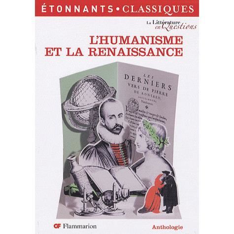 Humanisme et la Renaissance   Achat / Vente livre Collectif pas