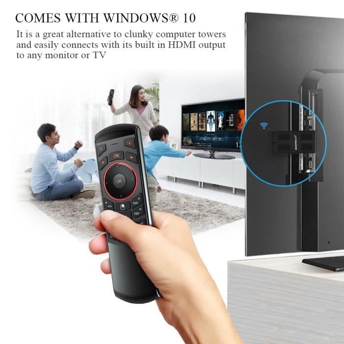 A9 Mini PC Stick - 2Go de RAM - Windows 10 - Intel®1