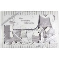 COFFRET CADEAU TEXTILE Coffret naissance fruit de ma passion 11 pièces COFFRET CADEAU TEXTILE Coffret naissance fruit de ma passion 11 pièces