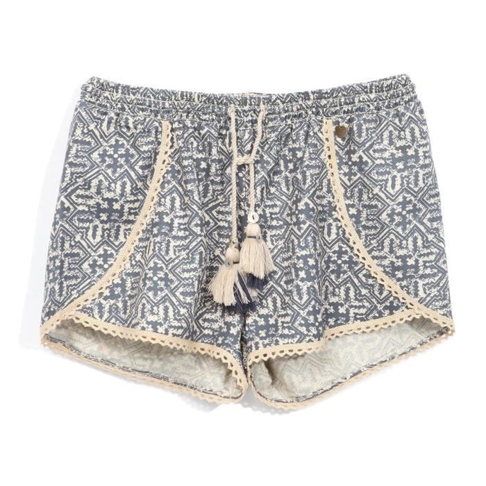 DEELUXE - Short Fluide A Imprimé Géométrique - Enfant Fille