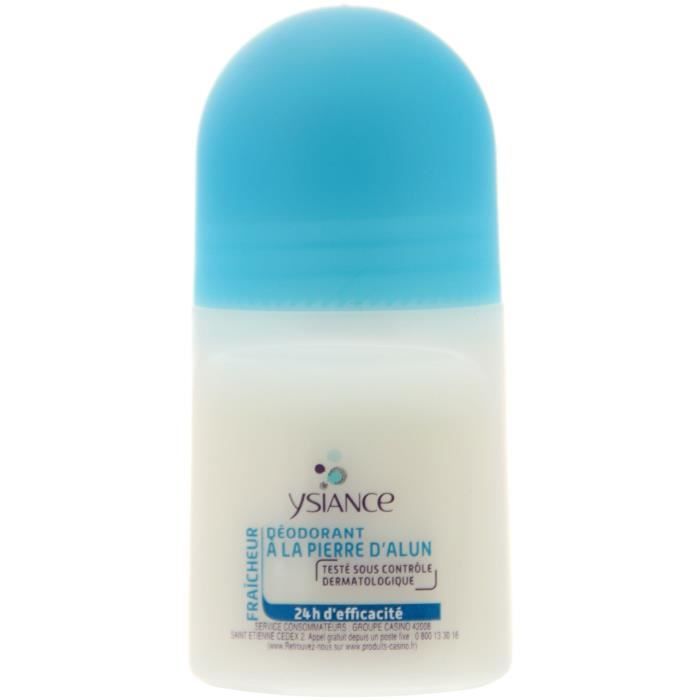 YSIANCE Déodorant roll on Pierre d' Alun - 50 ml