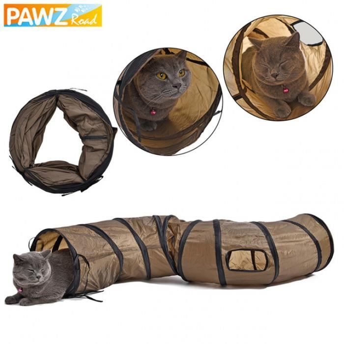 drôle jouet pour chat solide tunnel pliable produit chien chaton