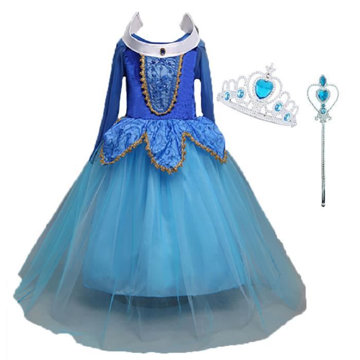 Déguisement Princesse Robe Enfant Fille Vêtement de Soirée