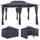 Tonnelle Topas Anthracite - Pavillon Tente de jard