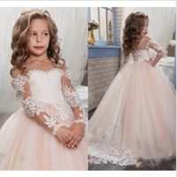 ROBE Filles De Fleur Robes pour Les Mariages Ras Du Cou ROBE Filles De Fleur Robes pour Les Mariages Ras Du Cou