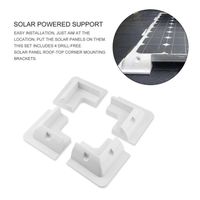 KIT PHOTOVOLTAIQUE supports de coin pour panneaux solaires - 4 pièce KIT PHOTOVOLTAIQUE supports de coin pour panneaux solaires - 4 pièce