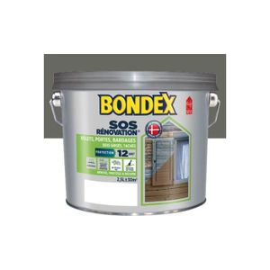 peinture de renovation volets bardages 2 5l gris