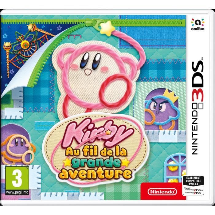 Kirby : Au fil de la grande aventure Jeu 3DS