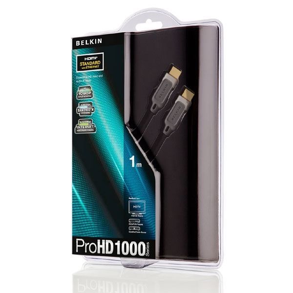 BELKIN Câble HDMI haute vitesse ProHD 1000 - avec Ethernet compatible 4K/Ultra HD