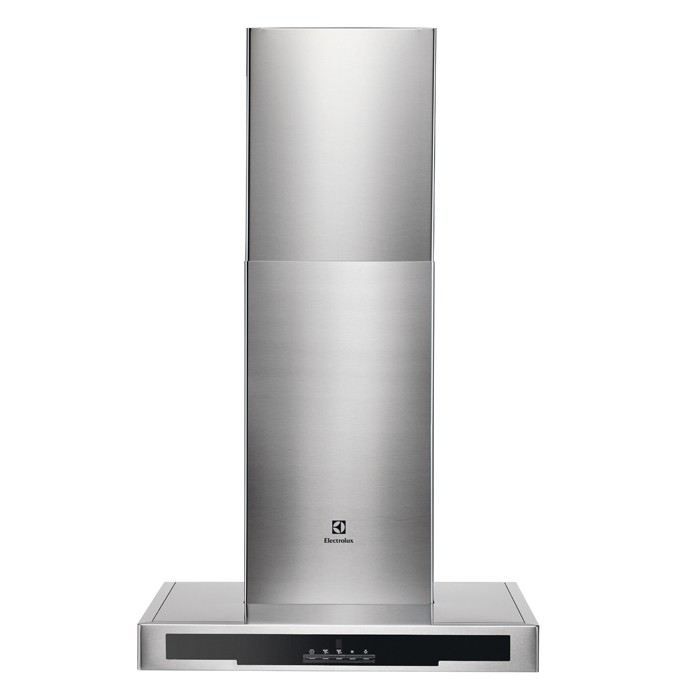 ELECTROLUX EFB60570DX Hotte Décorative-Evacuation et recyclage-Débit d'air 780m3-h-3 vitesses+1 intensive-Larg 60cm-Inox