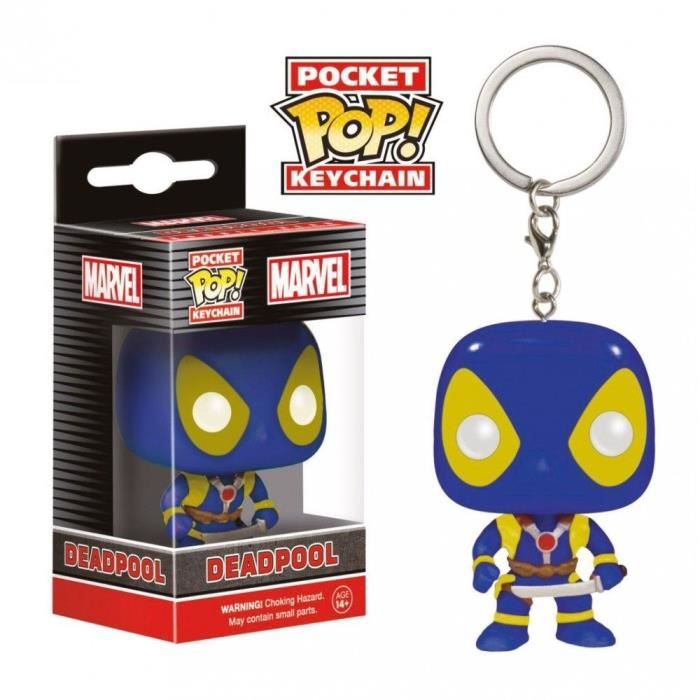Porte-clés figurine Funko Pop ! Marvel - Deadpool: Deadpool