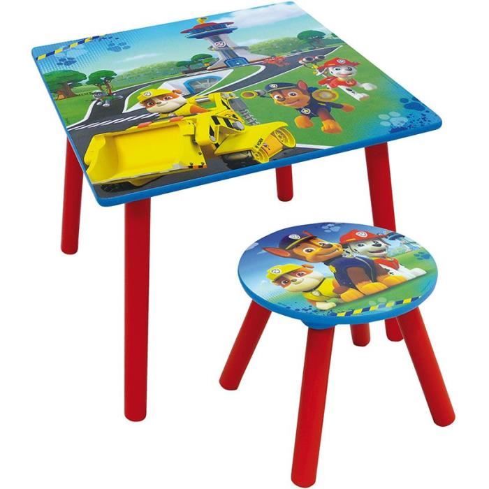PAT'PATROUILLE Table carrée - Enfant