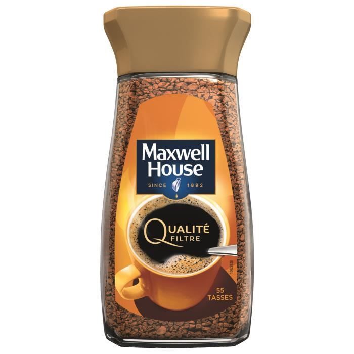 MAXWELL HOUSE Café soluble en bocal - 100 g