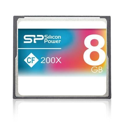 SILICON POWER Carte mémoire Compact Flash 200X - 8 Go
