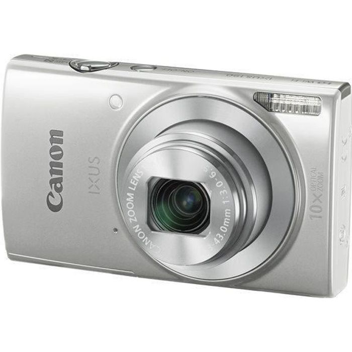 CANON IXUS 190 Appareil photo numérique compact - 20 MEGAPIXELS - WiFi - Argent