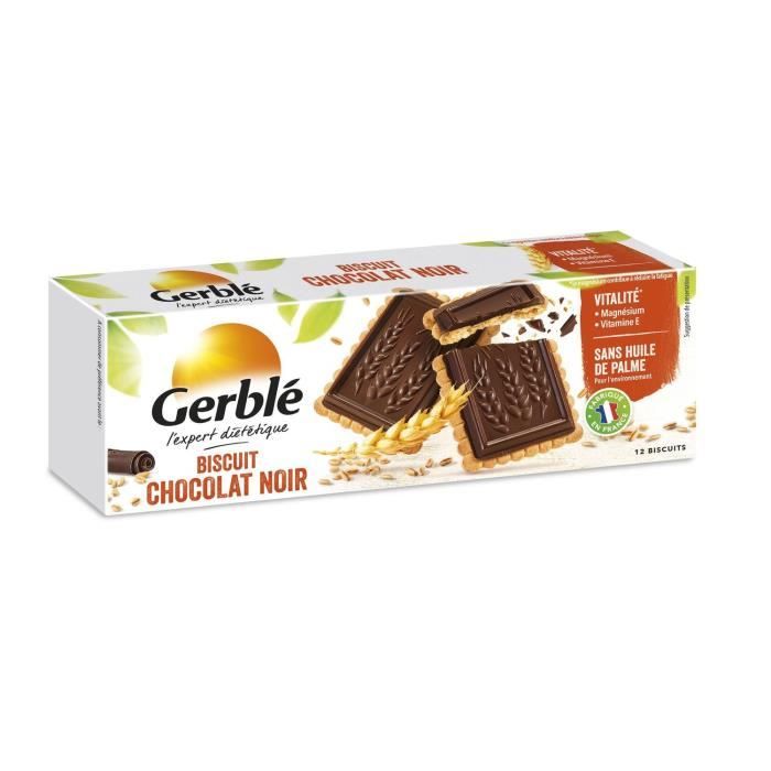 GERBLE Biscuit choco noir intense - 150g