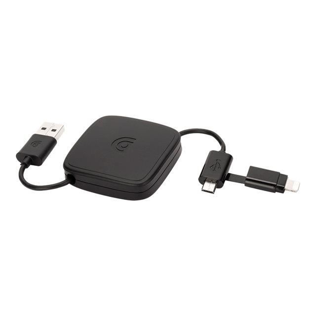 Griffin 2-in-1 Retractable Lightning Cable