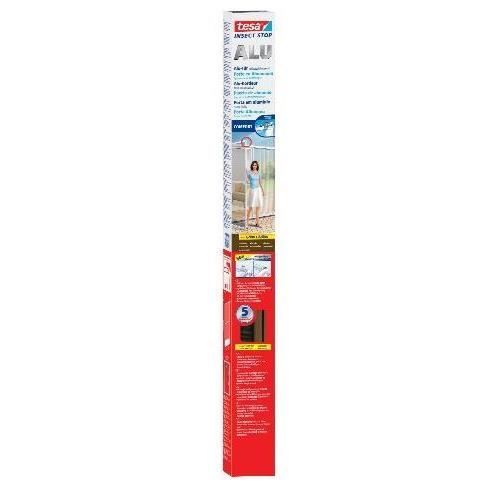 TESA Moustiquaire Cadre Alu Comfort pour porte 1 m x 2,4 m