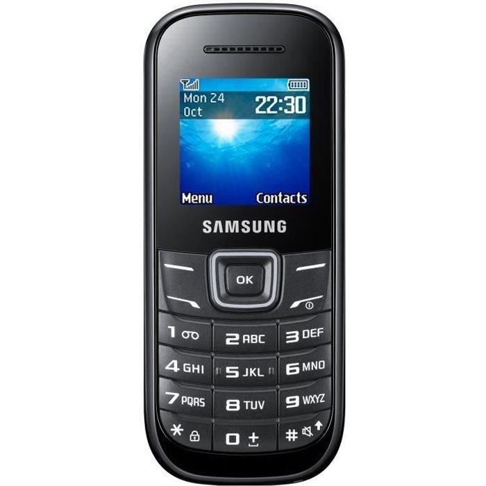 Samsung E1200I Noir - Achat téléphone portable pas cher, avis et meilleur prix - Cdiscount