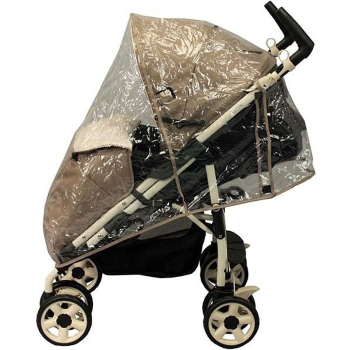 LOOPING Habillage pluie pour poussette avec canopy