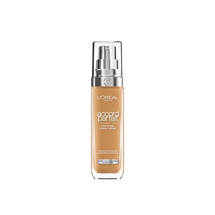 L'ORÉAL PARIS - Accord Parfait Fond de Teint Fluide 8.D Capuccino Doré - 30 ml