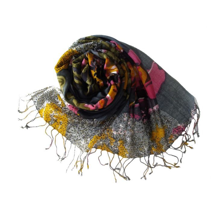 100%   Achat / Vente ECHARPE   FOULARD Etole écharpe en Laine 100%