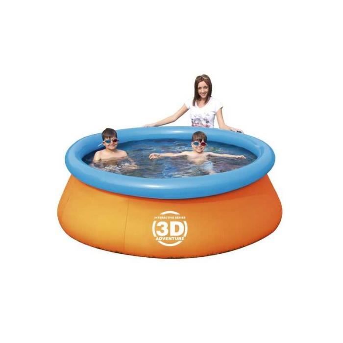 Piscine Autoportante Ronde 213x066 M Bestway Achat Vente