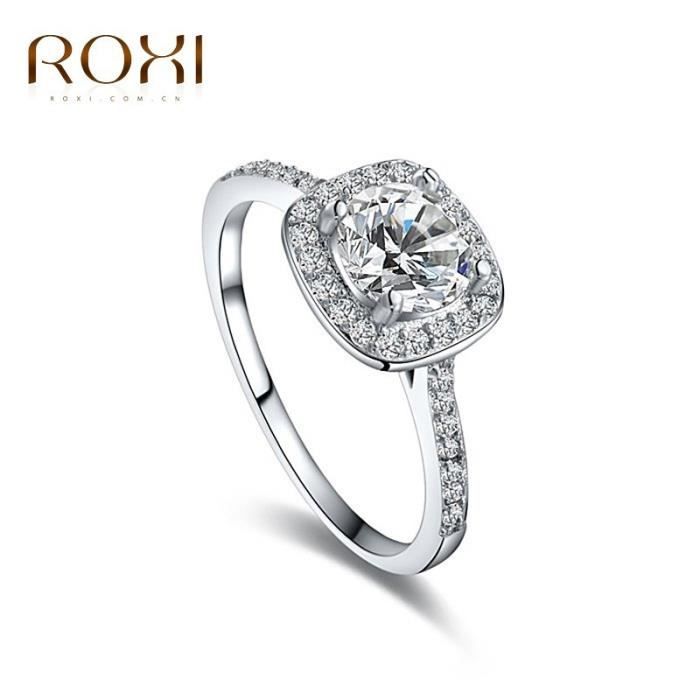 ROXI 18K or blanc plaqu  platine mariage  ou bague  de  