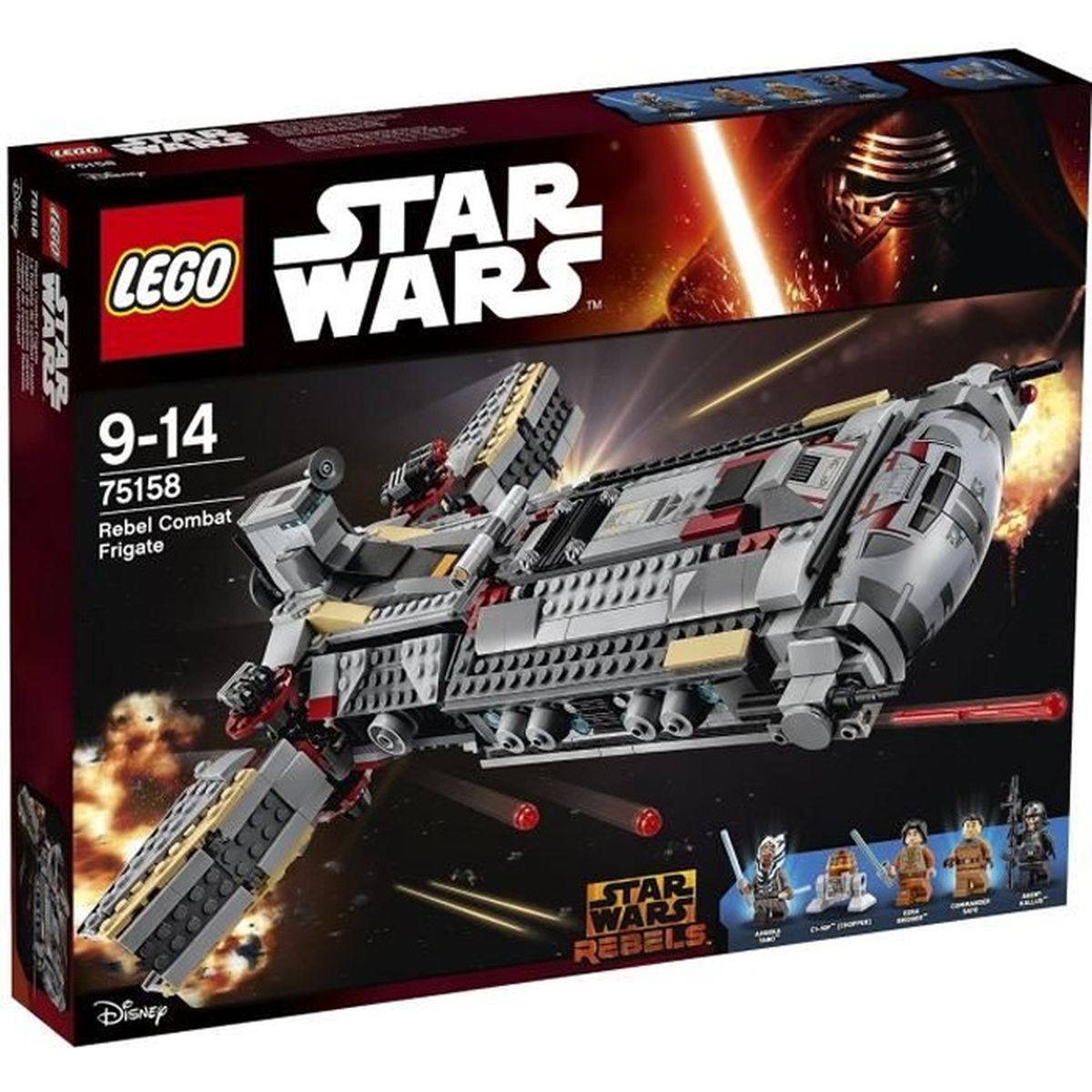 LEGO® Star Wars 75158 La frégate de combat rebelle Achat / Vente vaisseau à construire Cdiscount