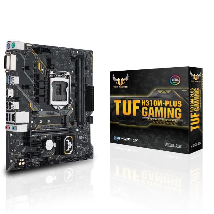 ASUS Carte mère TUF H310M-PLUS GAMING