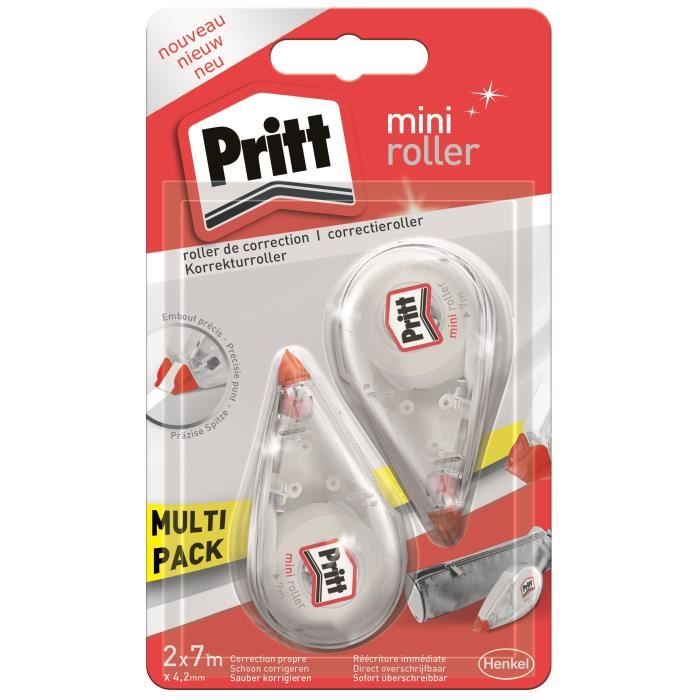 2 mini roller de correction Pritt - 4.2 mm x 6.0 m