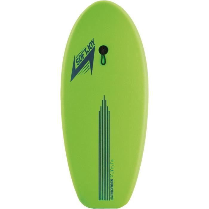 MADNESS Planche de surf Softjoy - Enfant - Vert citron