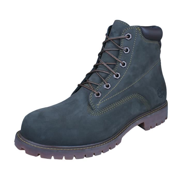 timberland homme cuir marron