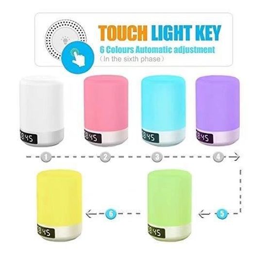 Lampe Eléments Séparés Tactile Multicolor Chevet Portable De H9DIE2
