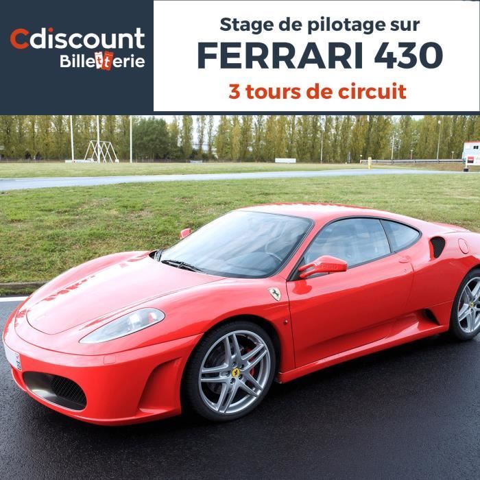 Stage pilotage sur Ferrari 430 - 3 Tours