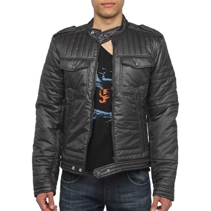 DIESEL Veste Winquil Homme Anthracite   Achat / Vente VESTE   VAREUSE