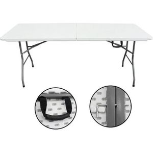 Achat Pliante Pas Cher 180x90 Vente Table EHIYeWD92