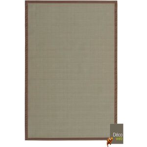 TAPIS Tapis extérieur PVC tressé - Taupe - 180 x 280 cm