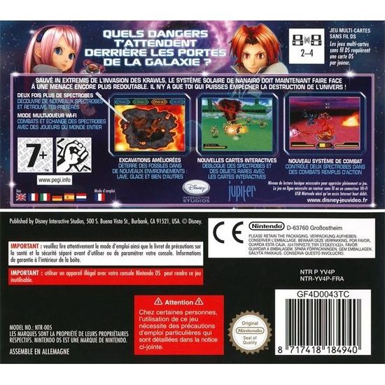 TÉLÉCHARGER SPECTROBES SUR DS GRATUITEMENT SPECTROBES SUR GRATUITEMENT TÉLÉCHARGER DS