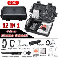 KIT DE SURVIE Kits de survie d'urgence 12 en 1,Multi outils de s KIT DE SURVIE Kits de survie d'urgence 12 en 1,Multi outils de s