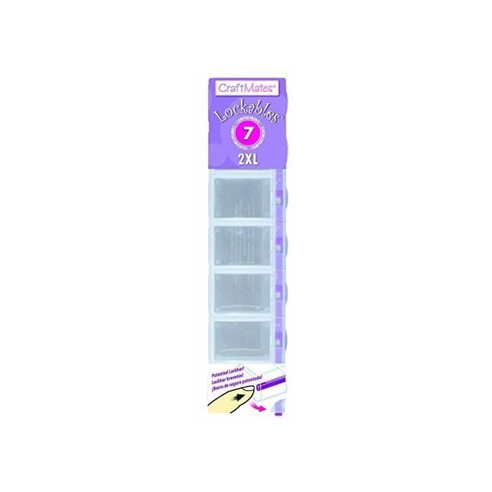 CRAFT MATES Boites de rangement Mm - 7 casiers