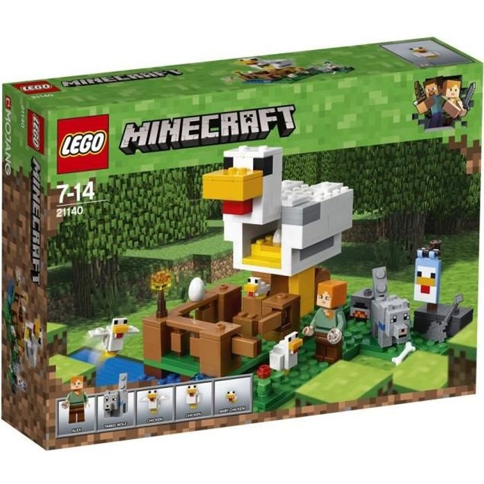 Lego Minecraft 21140 Le Poulailler