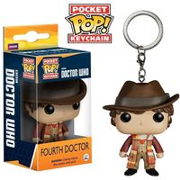 PORTE-CLÉS Porte-clé Funko Pocket Pop! Dr Who: Fourth Doctor PORTE-CLÉS Porte-clé Funko Pocket Pop! Dr Who: Fourth Doctor